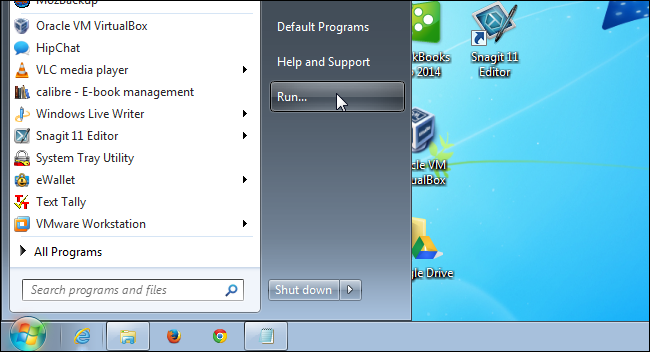 01_selecting_run_from_start_menu