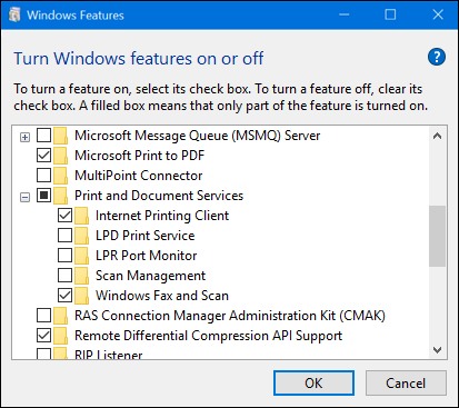 What Windows 10’s “Optional Features” Do, and How to Turn Them On or Off