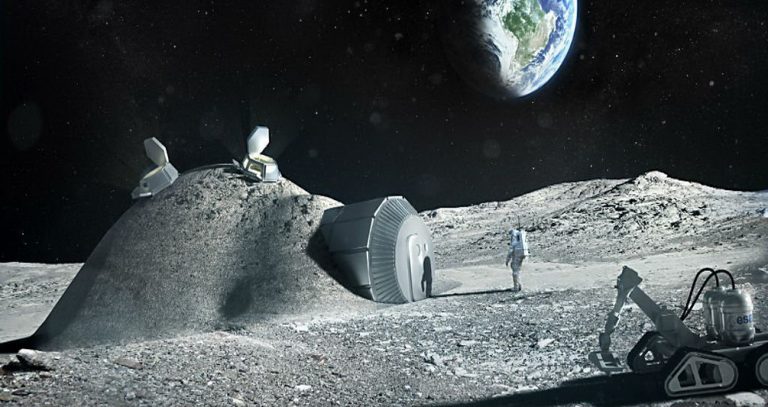 ساخت دهکده ی ماه؛ طرحی برای زندگی اجتماعی در بزرگترین قمر زمین