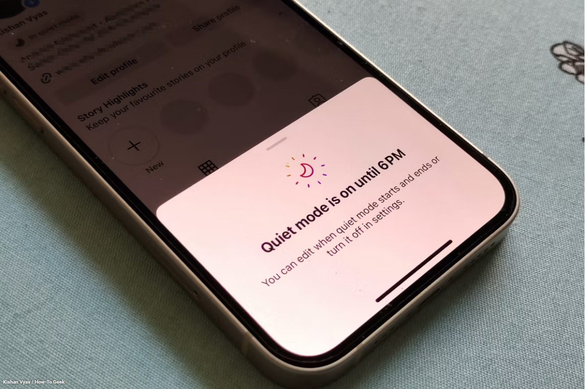 فعال کردن Quiet Mode اینستاگرام 