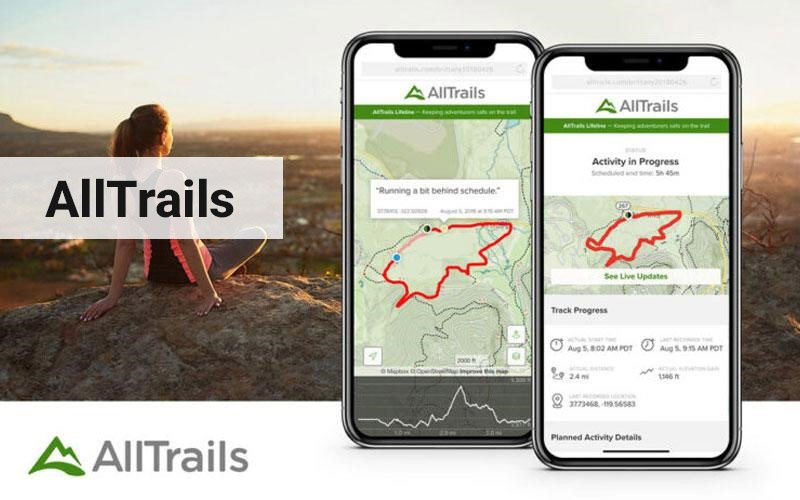 اپلیکیشن AllTrails