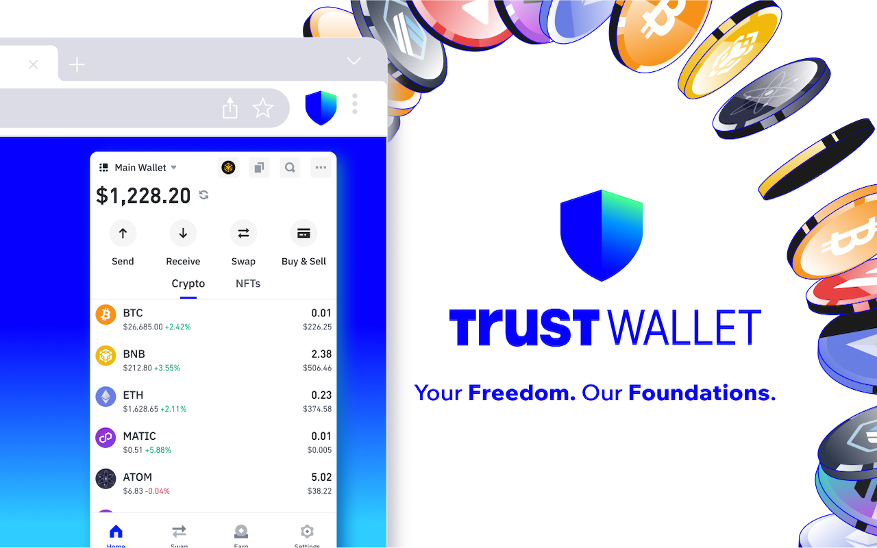کیف پول تراست ولت (Trust Wallet)