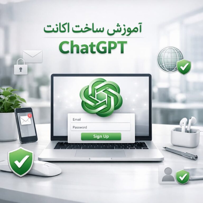 آموزش ساخت اکانت ChatGPT | ثبت‌نام سریع و آسان در کمتر از ۱ دقیقه