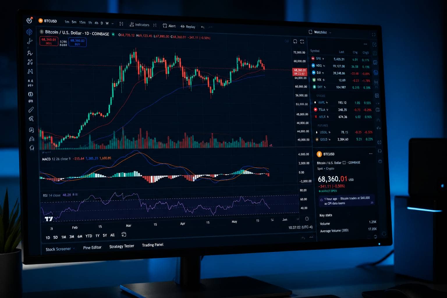بهترین مانیتور برای ترید