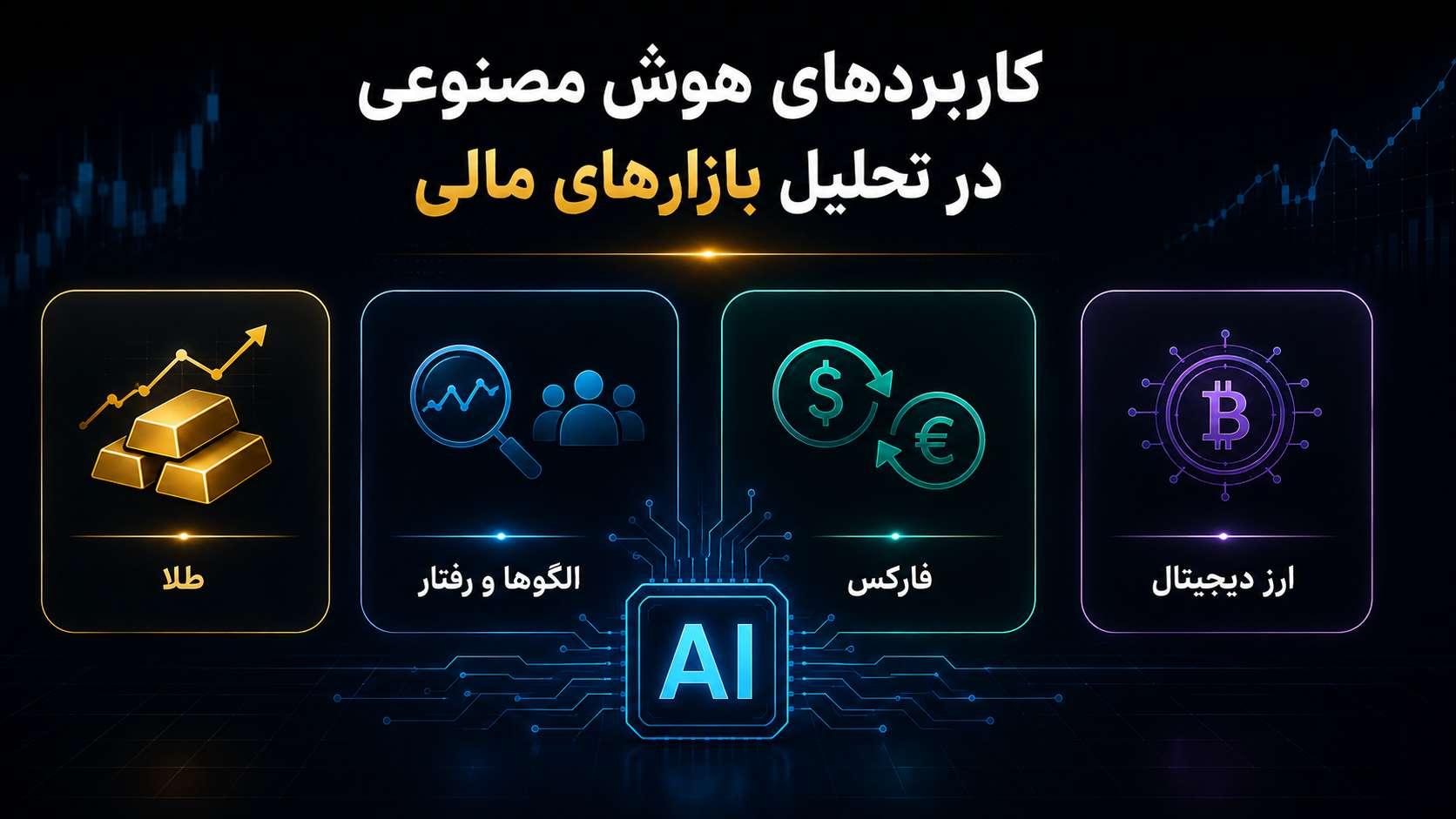 کاربردهای هوش مصنوعی در تحلیل بازارهای مالی